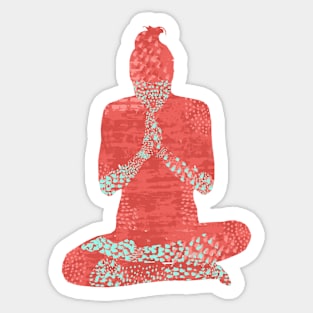 Agnistambhasana | Fire Log Pose Sticker